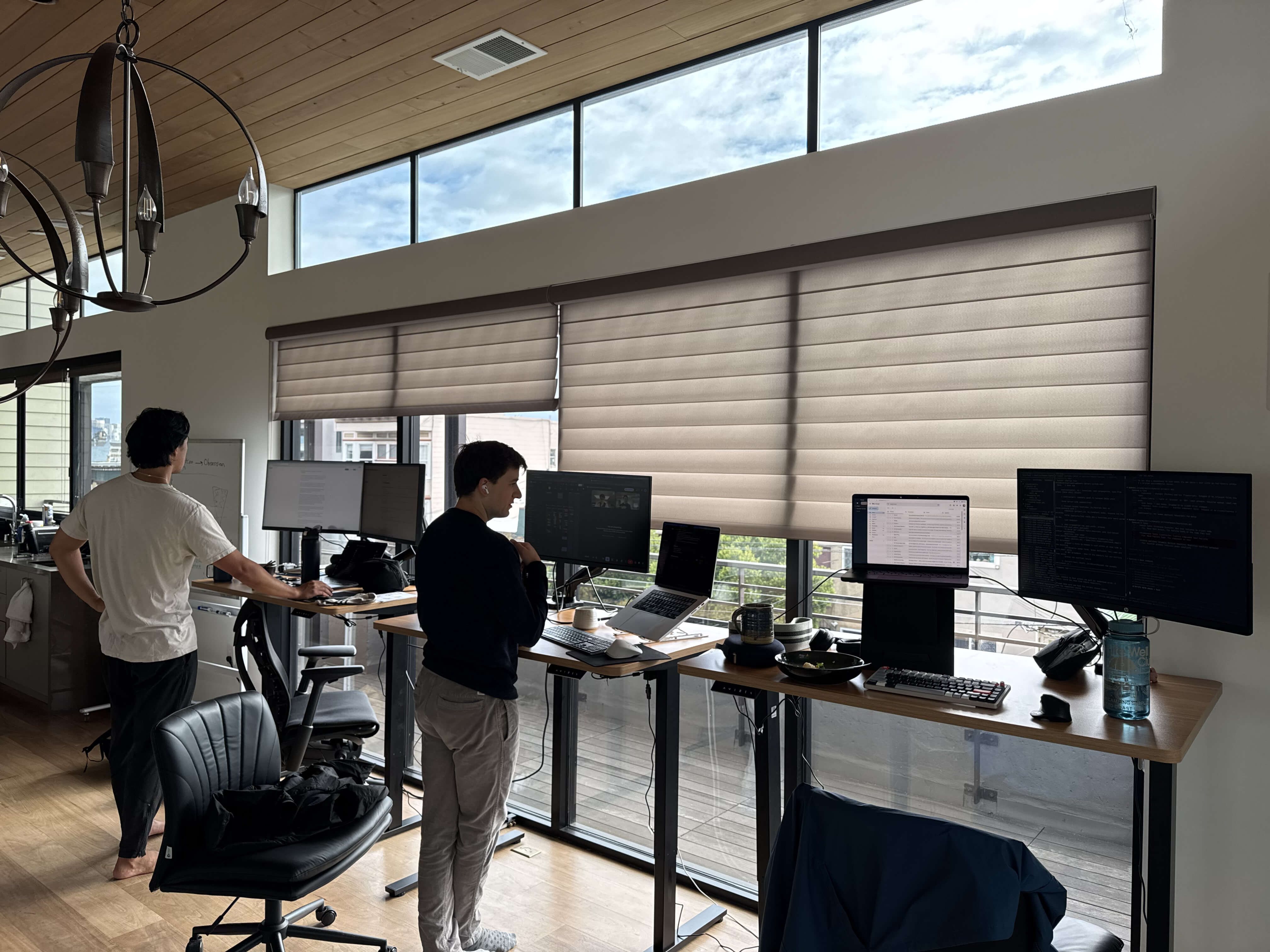 The MAIA team in the office
